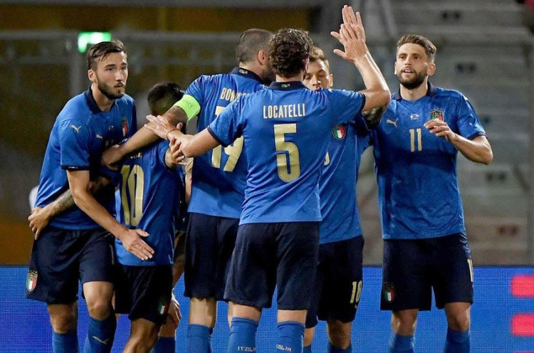Rekor Mengesankan Italia Menuju Piala Eropa 2020