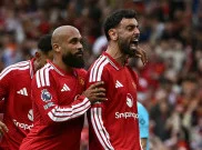 Hasil Premier League: Di Bawah Guyuran Hujan, Manchester United Pesta Gol 5-2 atas Ipswich Town