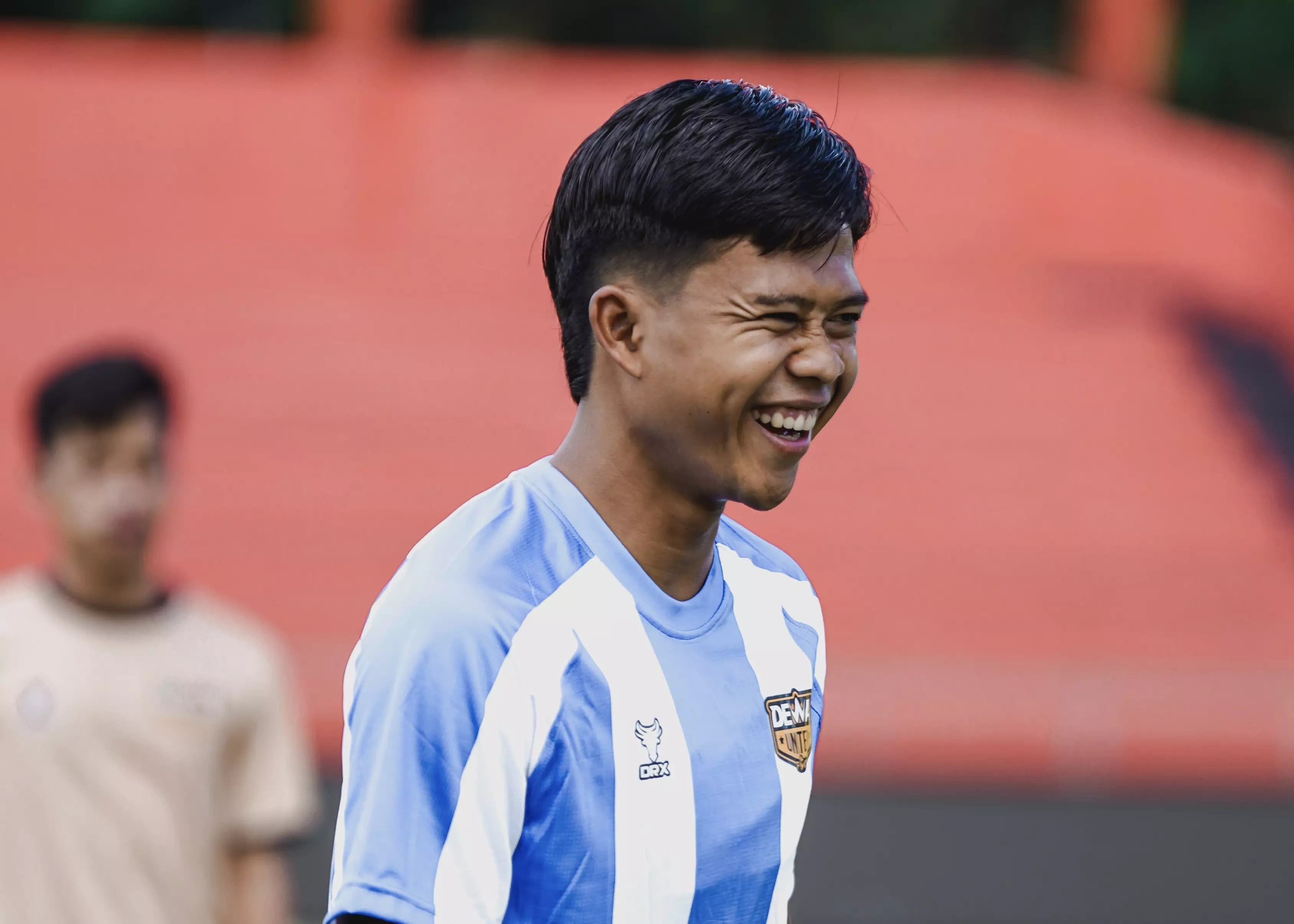 Edo Febriansah Akan Tunjukkan Karakter Dewa United Banten FC di Hadapan Persik Kediri