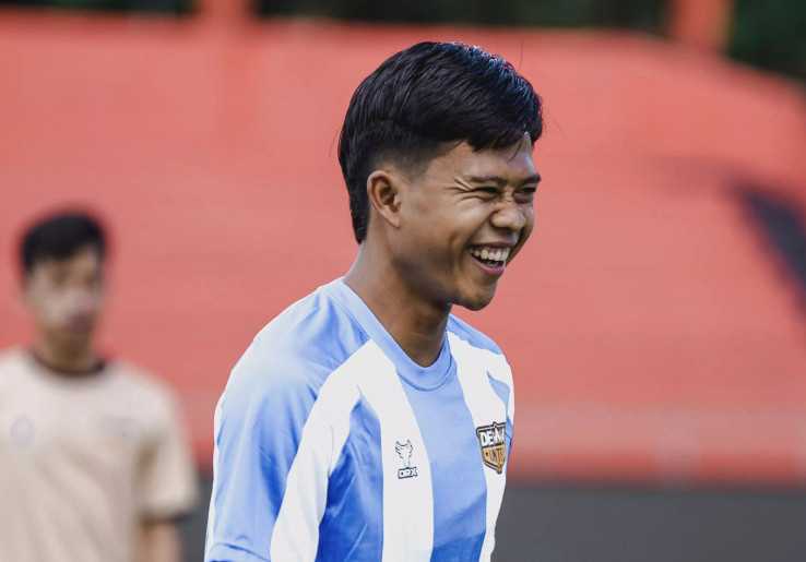Edo Febriansah Akan Tunjukkan Karakter Dewa United Banten FC di Hadapan Persik Kediri