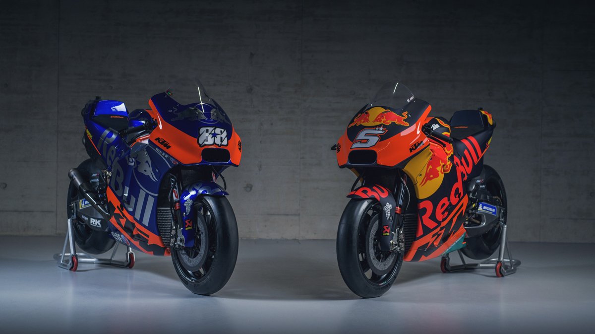 Warna Mobil Red Bull-Toro Rosso Mirip dengan Motor KTM-Tech 3 di MotoGP