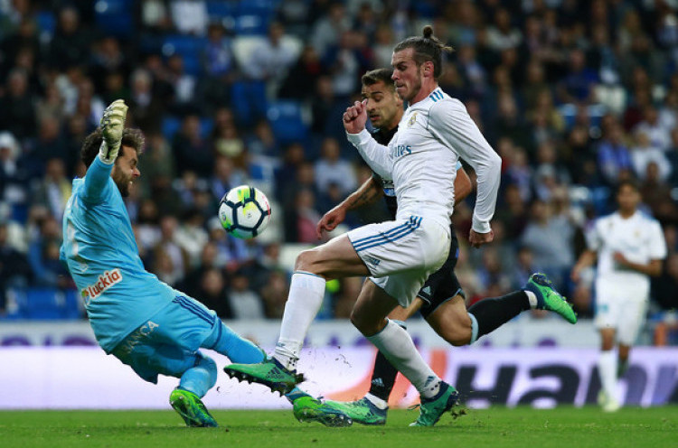 Cetak 2 Gol, Gareth Bale Disanjung Pelatih Real Madrid