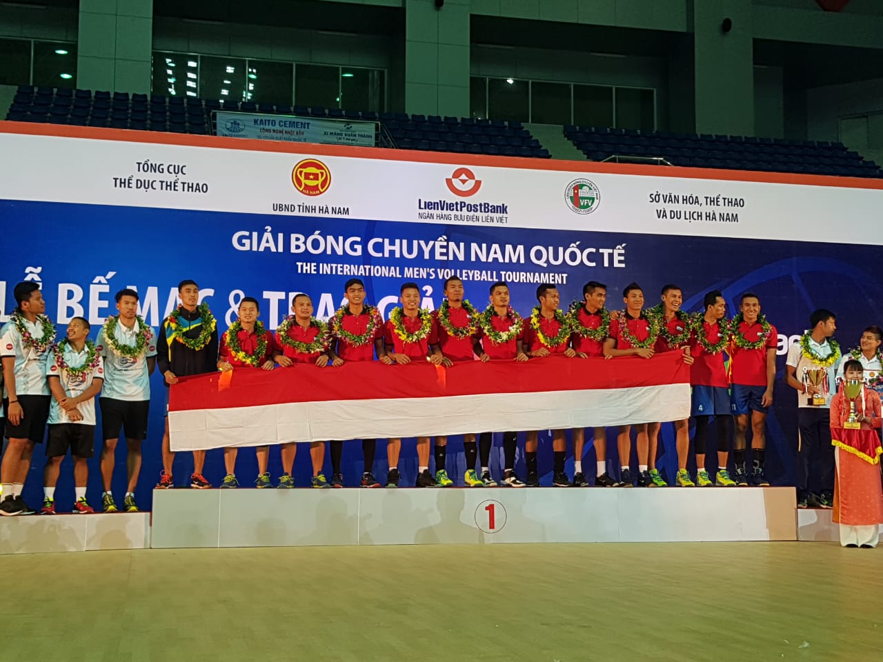 Timnas Voli Putra Indonesia Berjaya di Vietnam