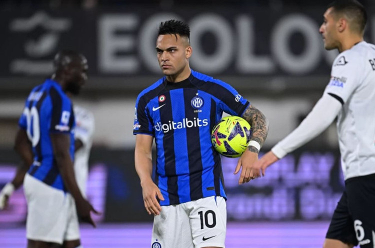 Inter Kalah dari Spezia, Catatan Negatif Lautaro Martinez dari Penalti Bertambah