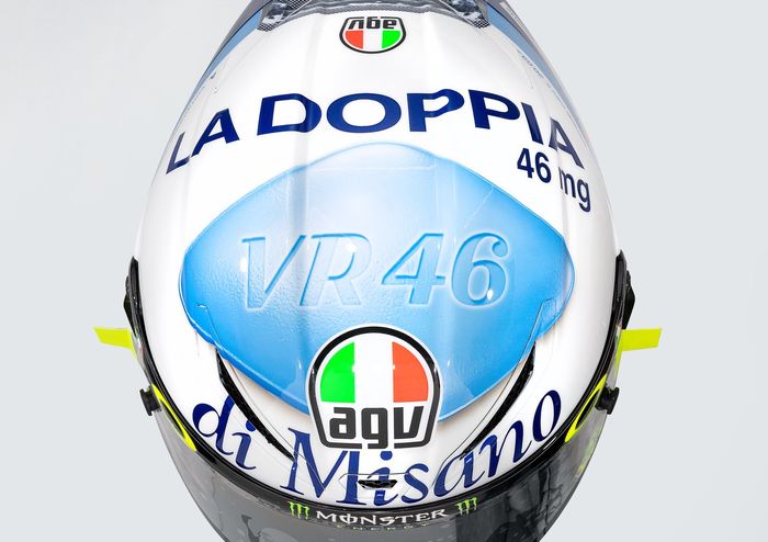 Valentino Rossi, Obat Kuat, dan Helm Spesial untuk MotoGP San Marino