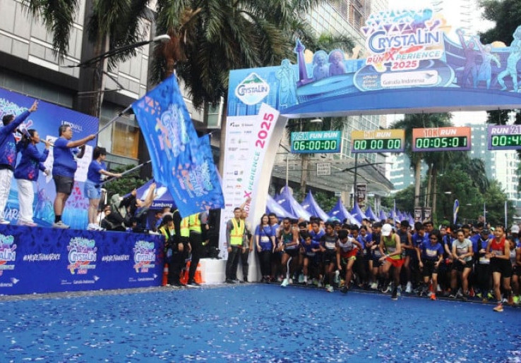 Crystalin RunXperience 2025 Sukses Digelar di Jakarta Diikuti 8 Ribu Peserta