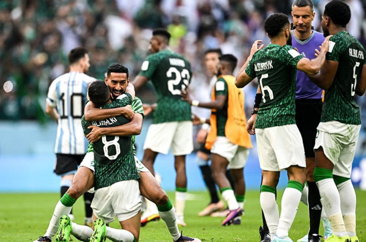 Piala Dunia 2022: Arab Saudi Tekuk Argentina, Raja Salman Tetapkan Hari Libur Nasional
