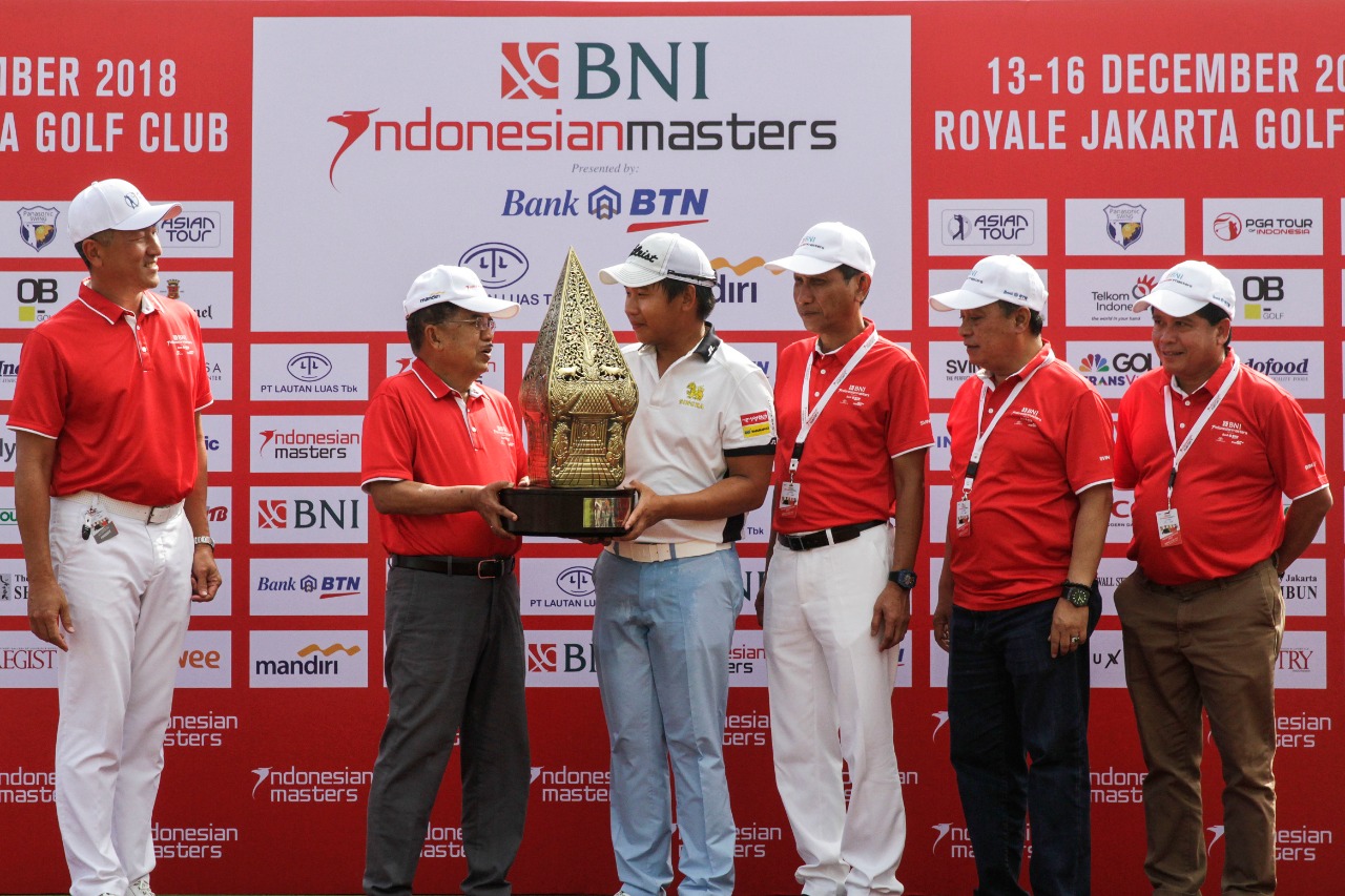 Pegolf Thailand Juarai Indonesian Masters 2018