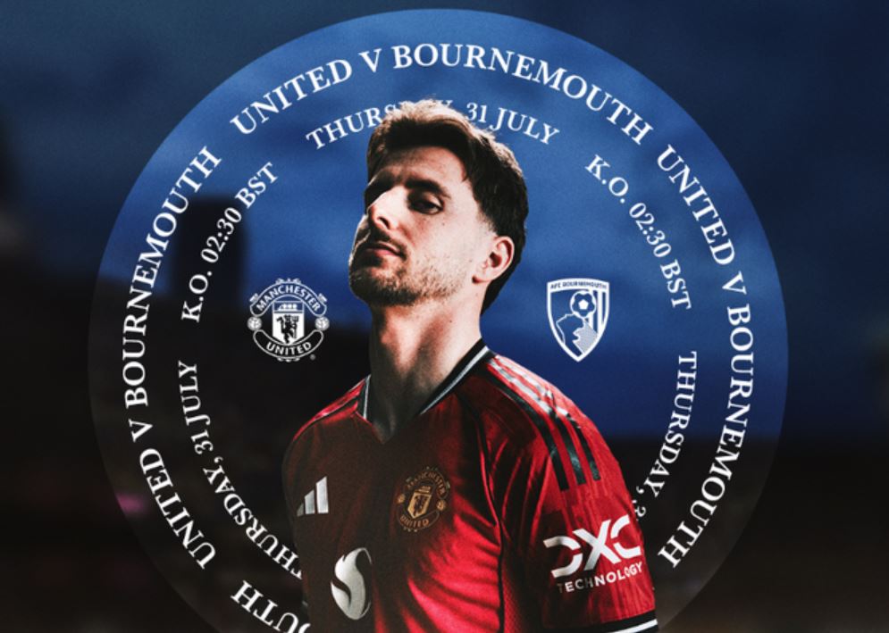 Jadwal Siaran Langsung dan Link Live Streaming Manchester United vs Bournemouth, Kamis 31 Juli 2025