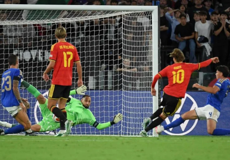 Hasil UEFA Nations League: Italia Dipermalukan di Kandang, Prancis Menang Tipis
