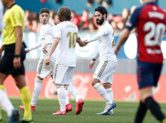 Osasuna 1-4 Real Madrid: El Real Kukuh di Puncak Klasemen