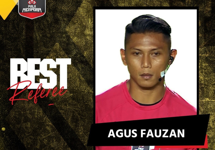 Profil Agus Fauzan, Wasit Terbaik Piala Menpora Plus Garda Terdepan COVID-19