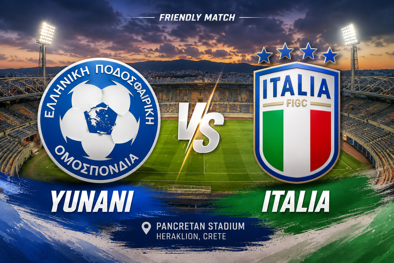 Prediksi dan Statistik Yunani vs Italia: Kembali Menempa Pemain Muda