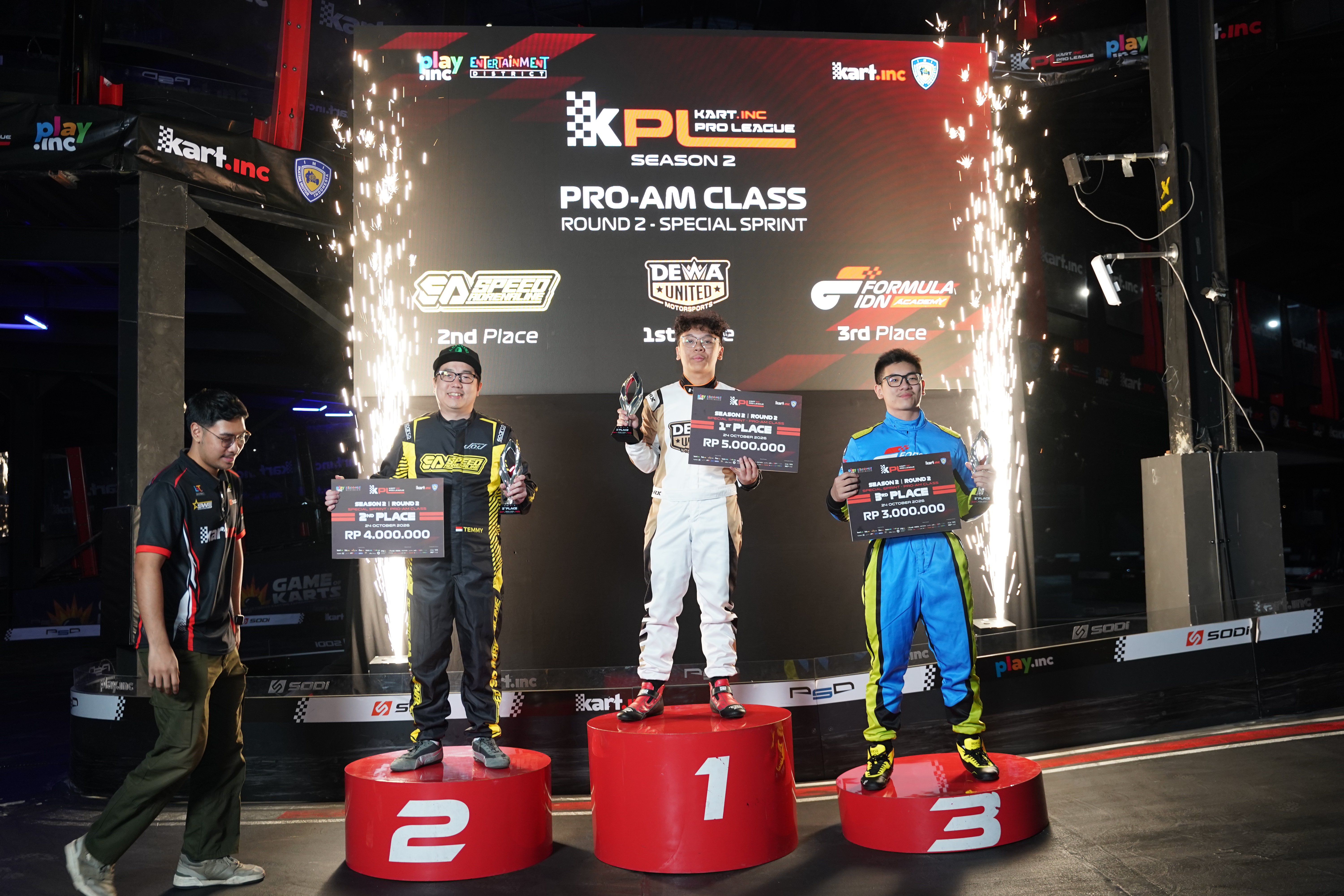 Klasemen Sementara Kart Inc Pro League Season 2: Dewa United Motorsports Bayangi Speed Adrenaline