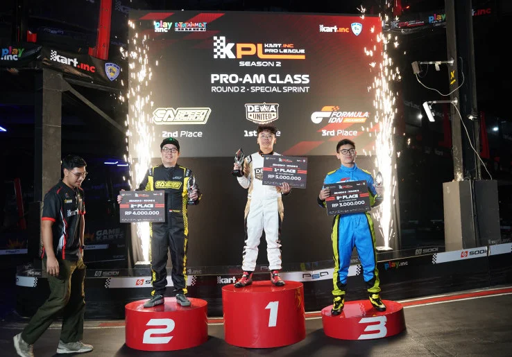 Klasemen Sementara Kart Inc Pro League Season 2: Dewa United Motorsports Bayangi Speed Adrenaline