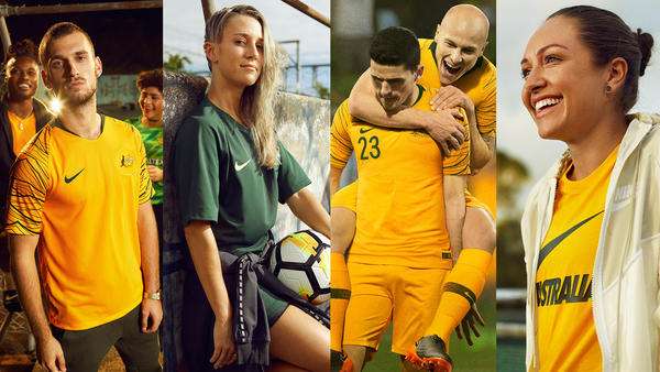 Timnas Australia Rilis Jersey Piala Dunia 2018