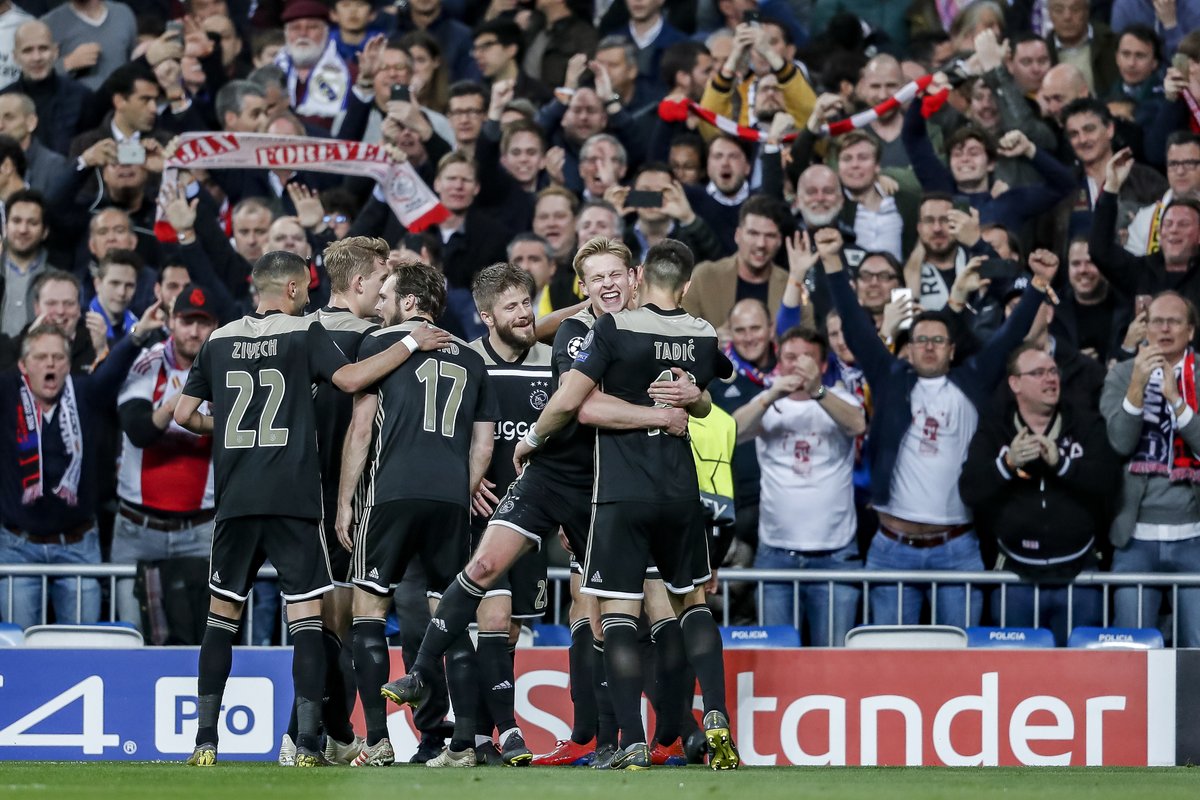Real Madrid 1-4 Ajax Amsterdam: Los Blancos Gagal Pertahankan Gelar Liga Champions