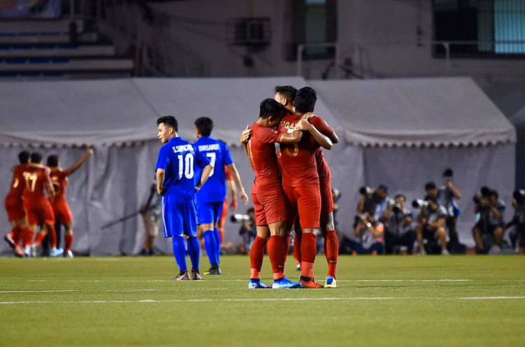 SEA Games 2019: Timnas Indonesia U-23 Bungkam Thailand 2-0