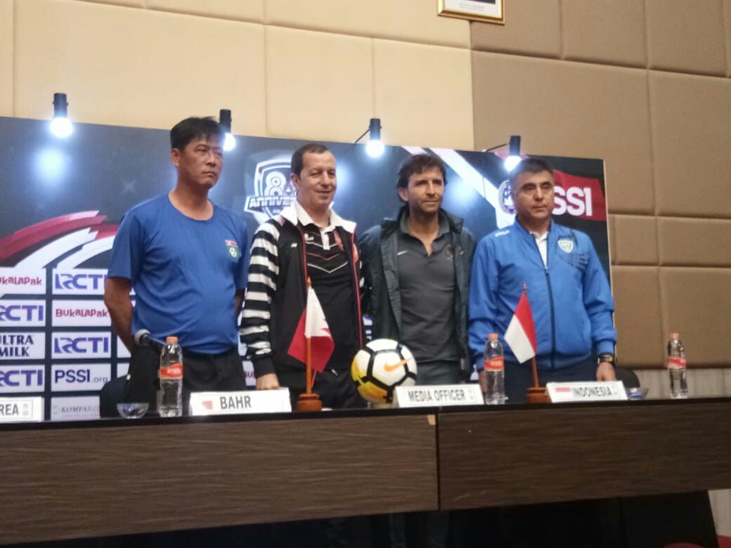 PSSI Anniversary Cup Bak Simulasi Asian Games 2018 Bagi Pelatih Timnas Luis Milla