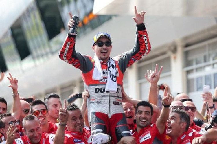 Jorge Lorenzo Merasa Makan Hati di Ducati