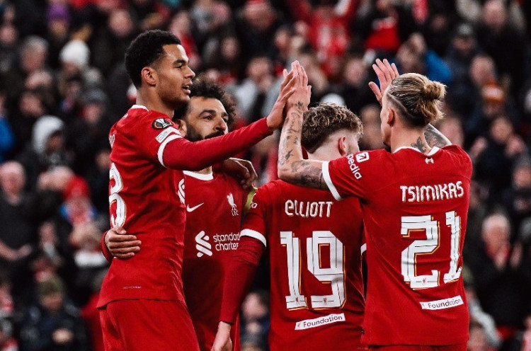 Hasil Liga Europa: Liverpool Juara Grup, AS Roma Tertahan