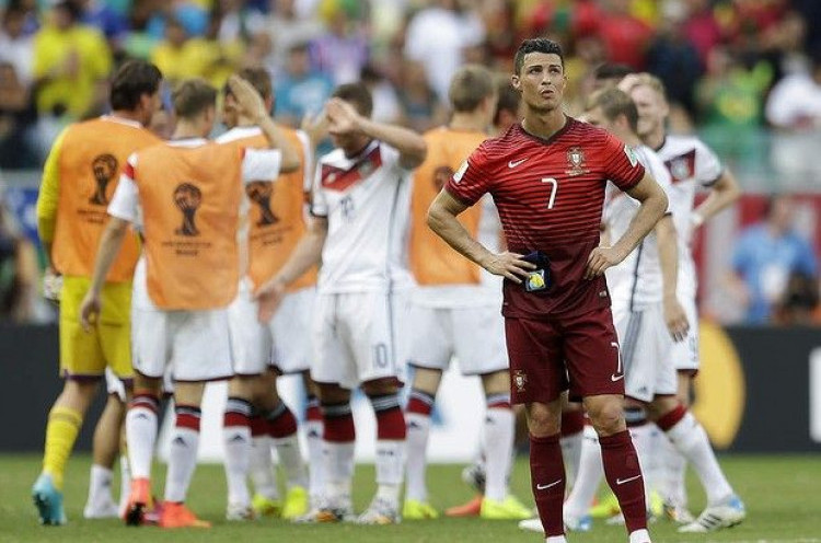 Cristiano Ronaldo yang Mandul di Hadapan Jerman
