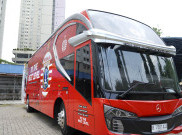 Persija Perkenalkan Bus Baru dengan Fitur Mewah