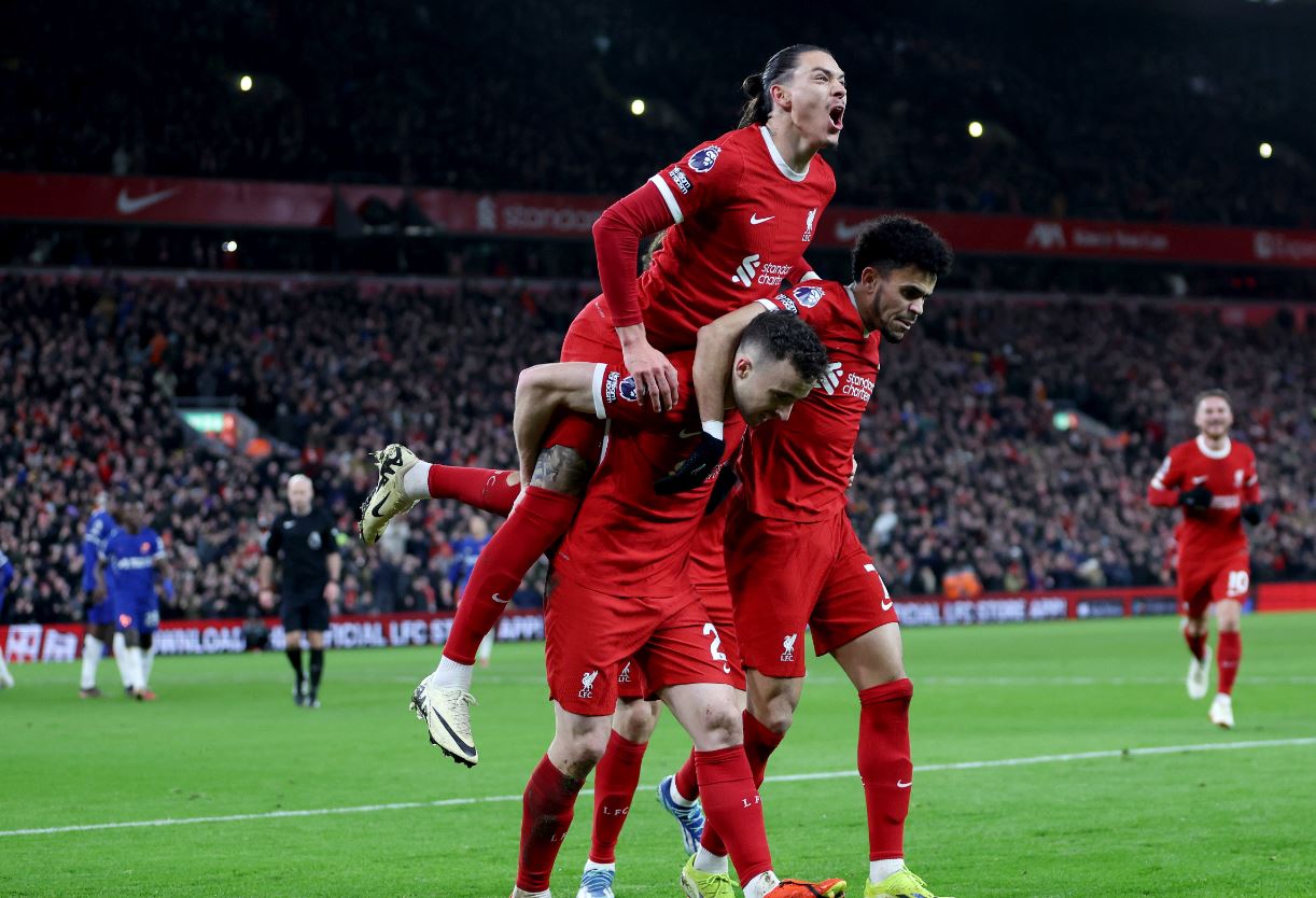 Hasil Pertandingan: Liverpool Bantai Chelsea, Manchester City Pesta Gol, Barcelona Menang Tipis