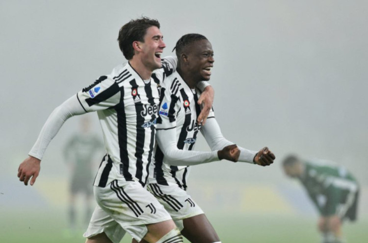 Juventus 2-0 Verona: Debut Vlahovic dan Zakaria di Mata Allegri