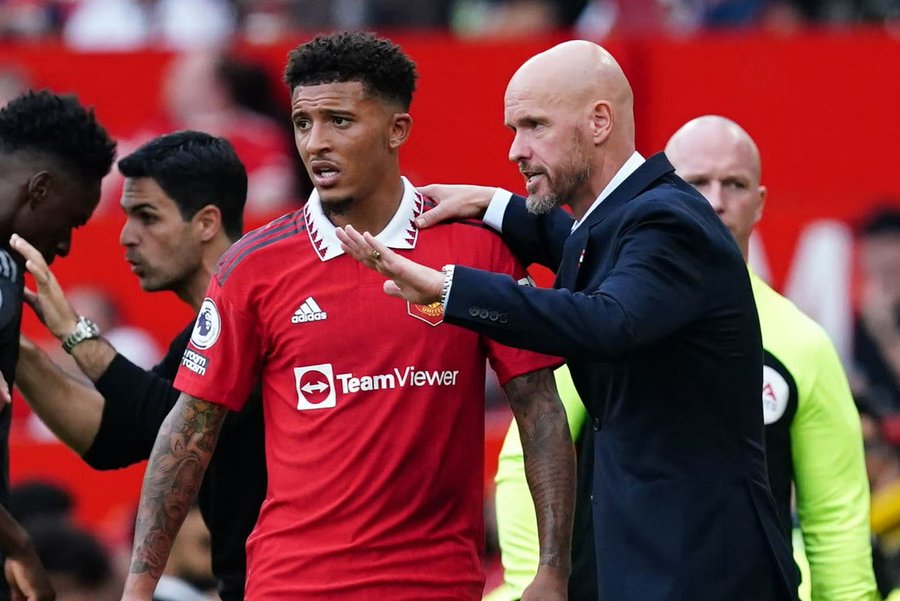 Erik Ten Hag Sudah Lelah Ditanya soal Jadon Sancho