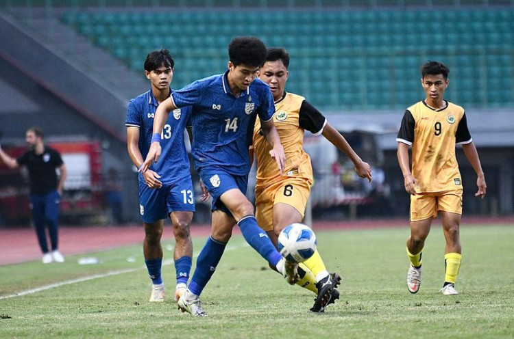 Piala AFF U-19 2022: Timnas Thailand U-19 dan Vietnam Raih Tiga Poin di Laga Keempat