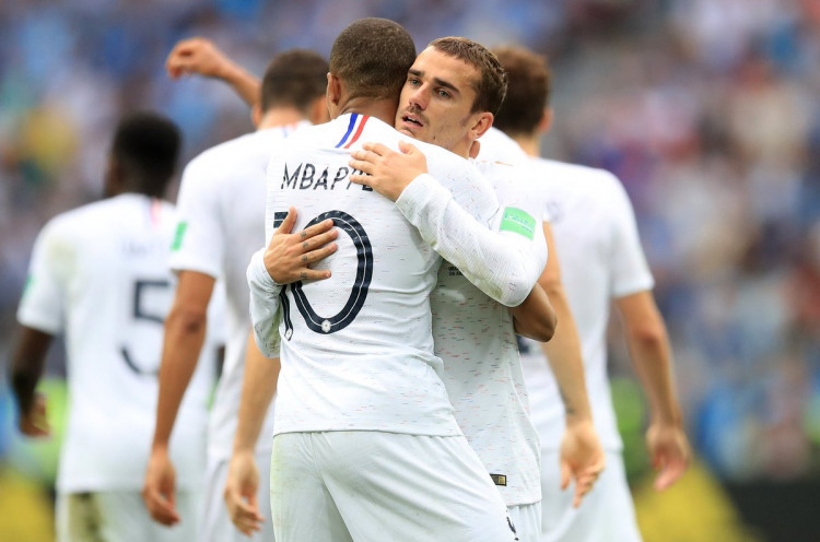 Uruguay 0-2 Prancis: Varane dan Griezmann Bawa Les Bleus ke Semifinal