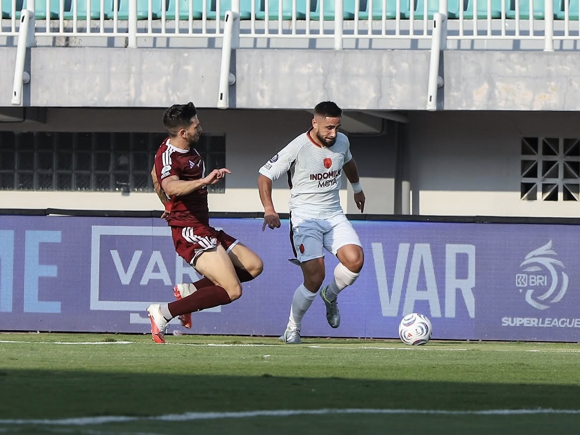 PSM Makassar vs Persita Tangerang. (Instagram Persita)
