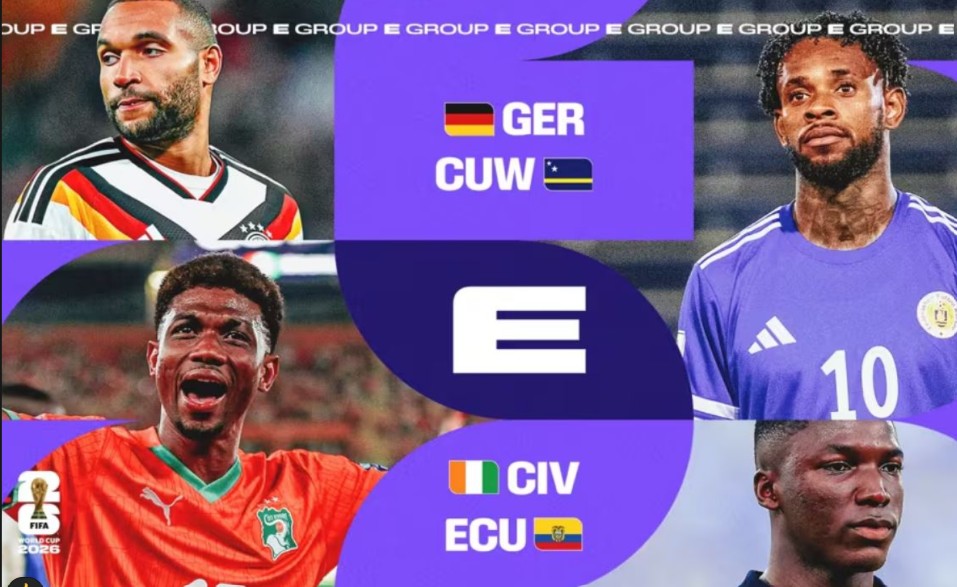 Profil Grup E Piala Dunia 2026: Jerman Unggulan, Pantai Gading dan Ekuador Siap Jadi Kejutan