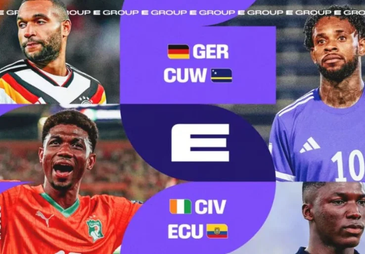 Profil Grup E Piala Dunia 2026: Jerman Unggulan, Pantai Gading dan Ekuador Siap Jadi Kejutan