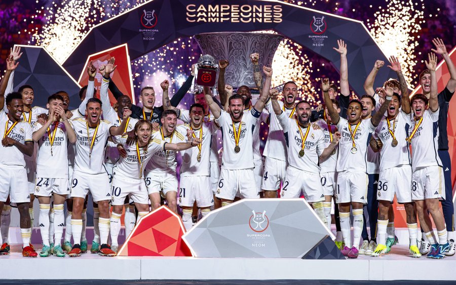 Gelar Piala Super Spanyol Baru Awal untuk Real Madrid