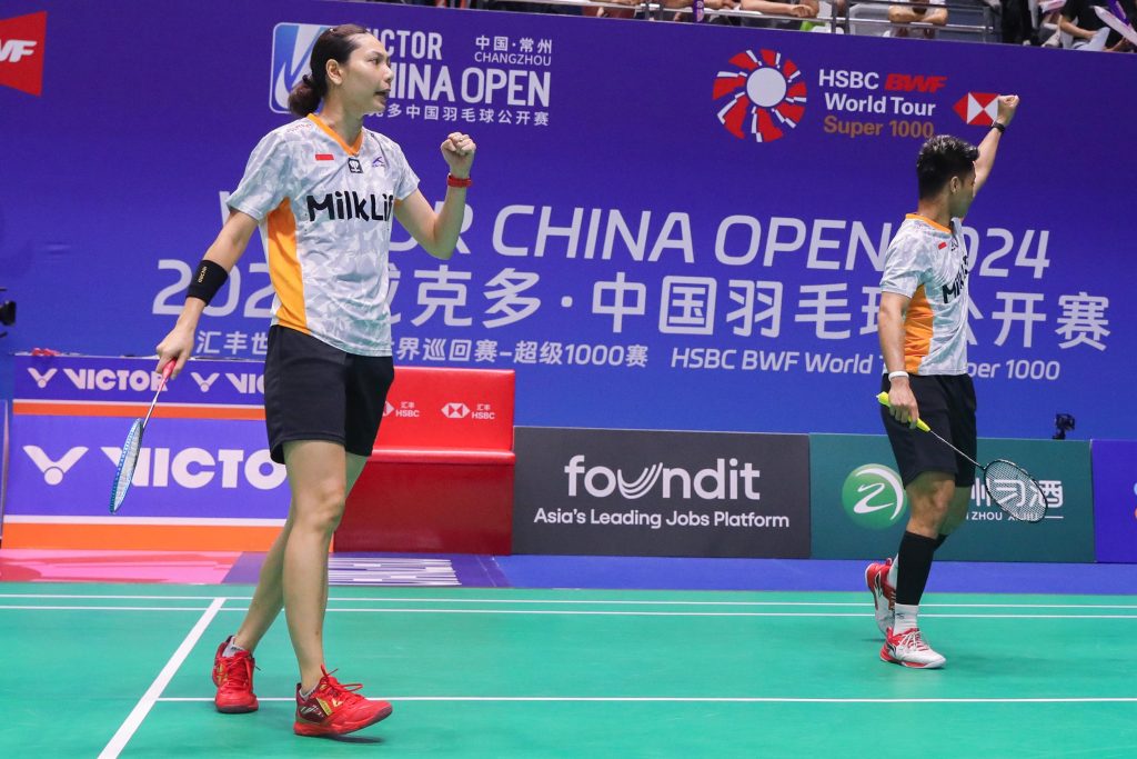 Hasil China Open 2024: Dejan/Gloria dan Fikri/Daniel Lolos ke Babak Semifinal