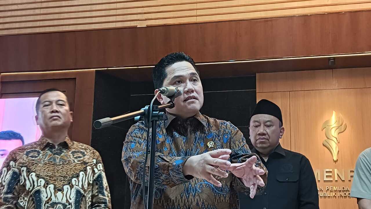 Menpora Erick Thohir. (BolaSkor.com/Gazza Roosaryatama)
