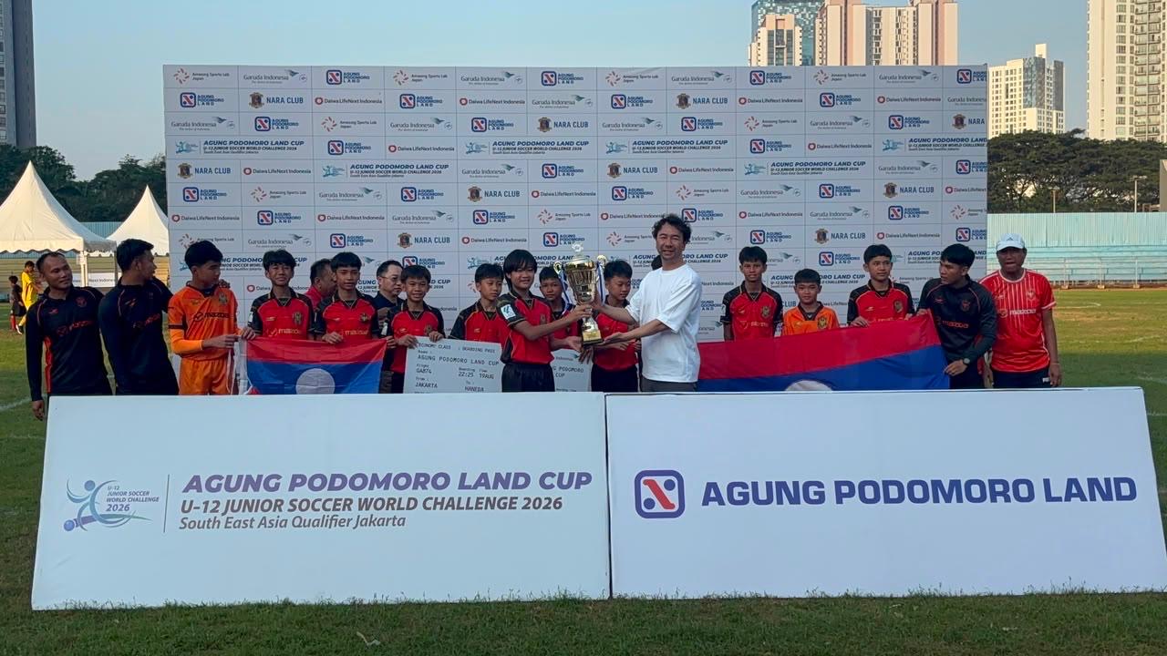 Wakil Indonesia dan Laos Melaju ke U-12 Junior Soccer World Challenge 2026 di Jepang