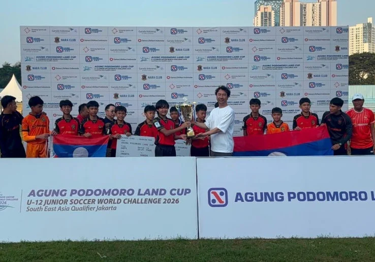 Wakil Indonesia dan Laos Melaju ke U-12 Junior Soccer World Challenge 2026 di Jepang
