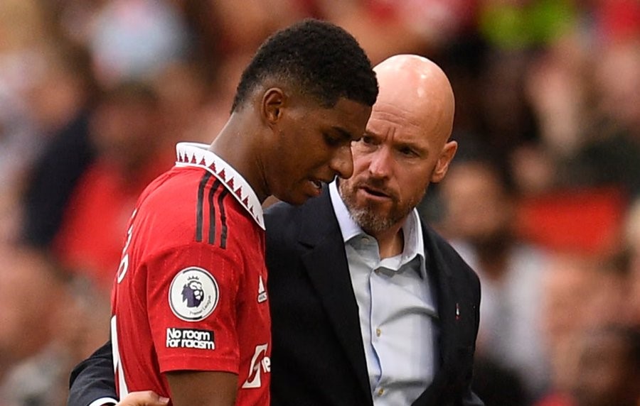 Padahal Hati Dongkol, Erik Ten Hag Terpaksa Mainkan Marcus Rashford