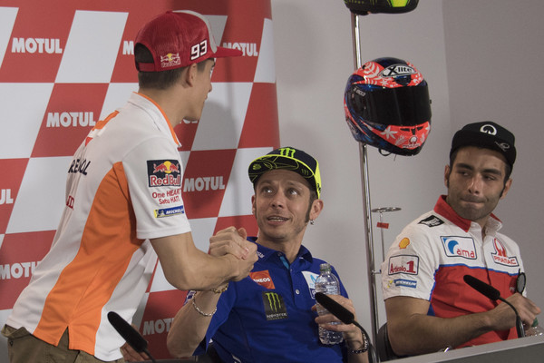 Marc Marquez Enggan Sodorkan Jabat Tangan Valentino Rossi Lagi