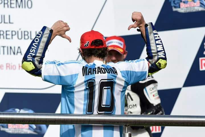 Jelang MotoGP Argentina, Rossi Merasa seperti Maradona