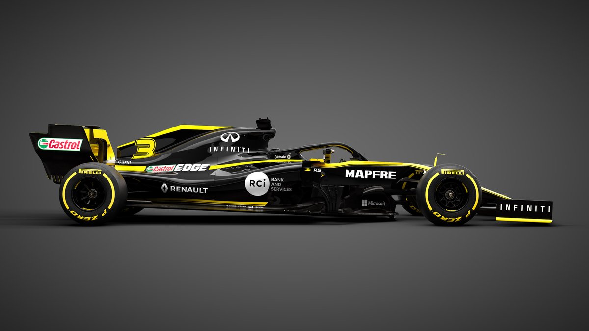 Mobil Tim Renault di F1 2019