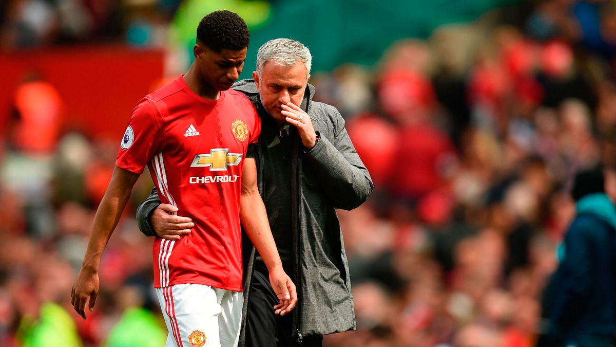 Marcus Rashford Tak Nyaman Bermain di Bawah Asuhan Mourinho
