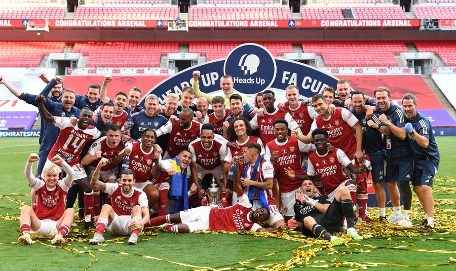 10 Catatan Mengesankan Usai Arsenal Juara Piala FA: Pierre-Emerick Aubameyang Gemilang