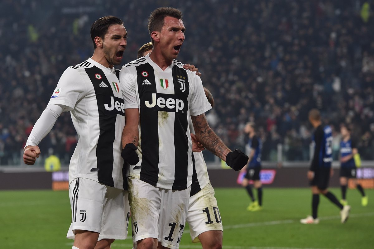 Juventus 1-0 Inter Milan, Gol Mario Mandzukic Kokohkan Si Nyonya Tua