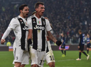 Juventus 1-0 Inter Milan, Gol Mario Mandzukic Kokohkan Si Nyonya Tua