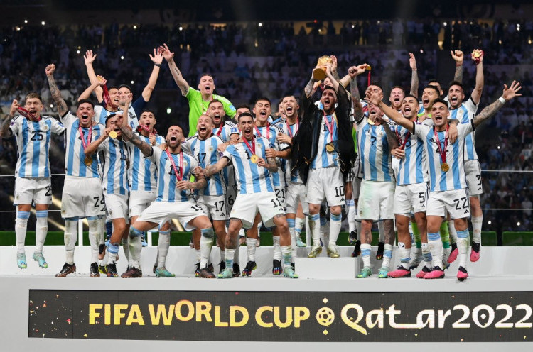 Prancis 3-3 Argentina (2-4 Pen): Akhir Penantian 36 Tahun Trofi Piala Dunia Albiceleste