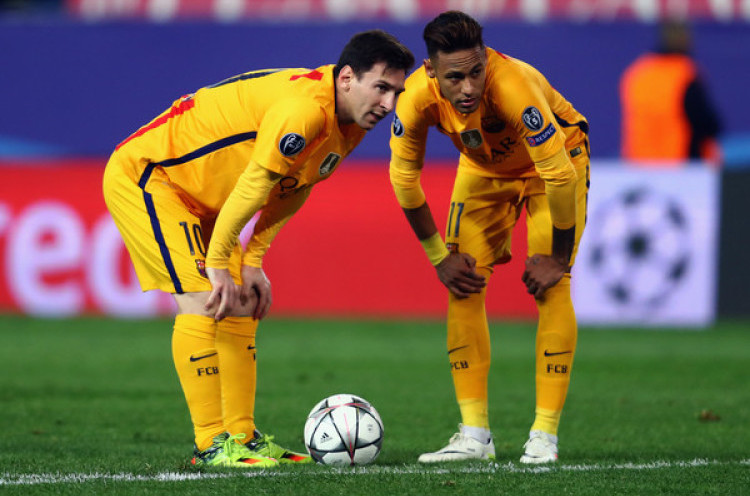 Lionel Messi Turun Tangan Bujuk Neymar Tolak Real Madrid